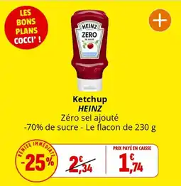 Coccimarket HEINZ Ketchup offre