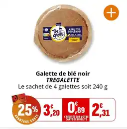 Coccimarket TREGALETTE Galette de blé noir offre