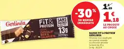Super U BARRE FIT & PROTEIN GERLINEA offre