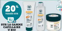Super U Sur la gamme capillaire u bio offre