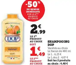 Super U Shampooing dop offre