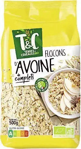 Flocons d’Avoine complets 500g