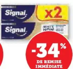 Super U Brosse a dents signal integral 8 offre