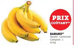 Super U BANANE offre