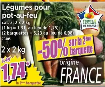 Norma Légumes pour pot-au-feu offre