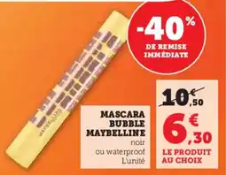 Hyper U MAYBELLINE Mascara bubble offre
