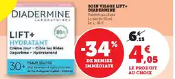 Hyper U Soin visage lift+ diadermine offre