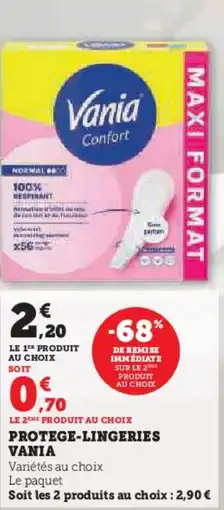 Hyper U Protege lingeries vania offre