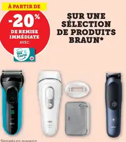 Hyper U Sur une sélection de produits braun offre