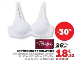 Hyper U Soutien gorge armatures offre