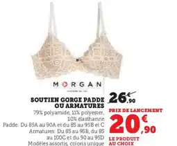 Hyper U Soutien gorge padde ou armatures offre