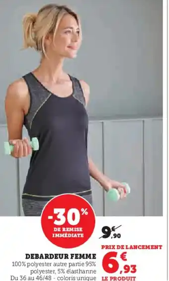 Hyper U Debardeur femme offre