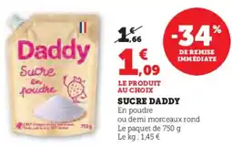 Hyper U Sucre daddy offre