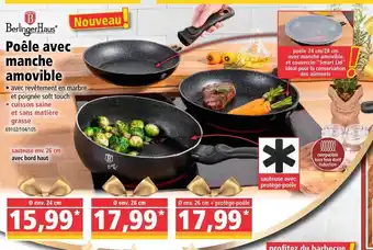 Norma Poêle avec manche amovible offre