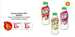 Coccimarket YOPLAIT Yaourt à boire YOP offre