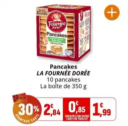 Coccimarket LA FOURNÉE DORÉE Pancakes offre
