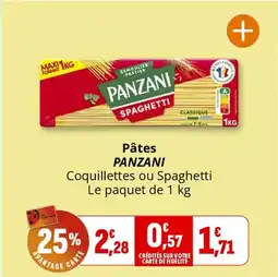 Coccimarket PANZANI Pâtes offre