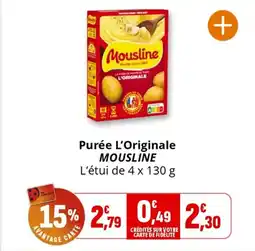 Coccimarket MOUSLINE Purée L'Originale offre