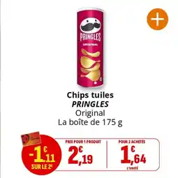 Coccimarket PRINGLES Chips tuiles offre