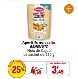 Coccimarket BÉNENUTS Apéritifs non salés offre