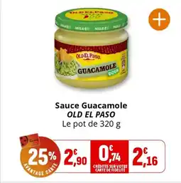 Coccimarket OLD EL PASO Sauce Guacamole offre