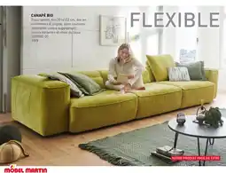 Möbel Martin CANAPÉ BIG Tissu lemon offre