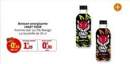 Coccimarket CRAZY TIGER Boisson energisante offre