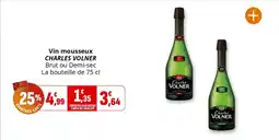 Coccimarket CHARLES VOLNER Vin mousseux offre