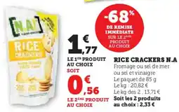 Hyper U Rice crackers n.a offre