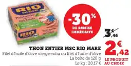 Hyper U Thon entier msc rio mare offre