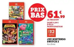 Hyper U NINTENDO SWITCH Jeu offre