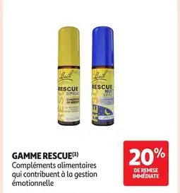 Auchan BASCH Gamme rescue offre