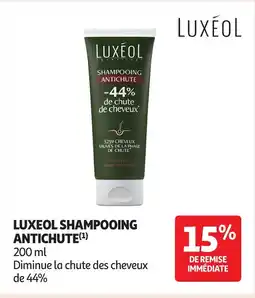 Auchan LUXEOL Shampooing antichute offre