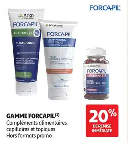 Auchan FORCAPIL Gamme offre