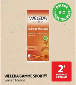 Auchan WELEDA Gamme sport offre