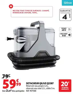 Auchan QILIVE Detacheur offre