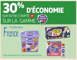 Auchan PETIT FILOUS Sur la gamme offre