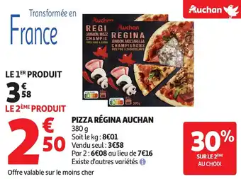 Auchan AUCHAN Pizza régina offre