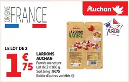 Auchan AUCHAN Lardons offre