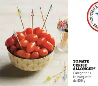 U Express Tomate cerise allongee offre