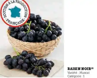 U Express Raisin noir offre