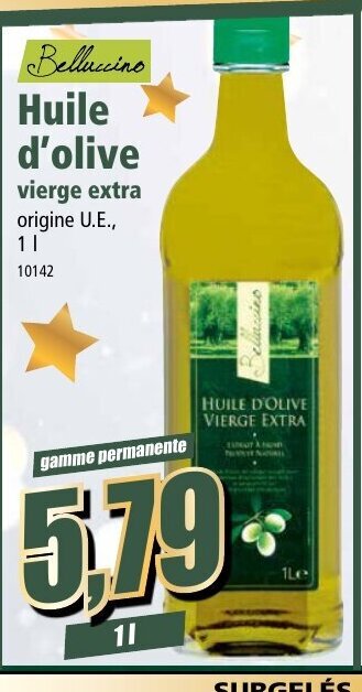 Norma Huile d'olive offre