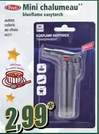 Norma Mini chalumeau offre