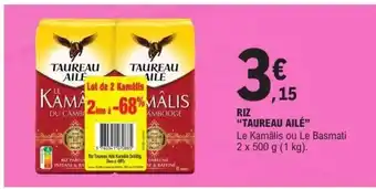 E.Leclerc Riz Taureau Ailé offre