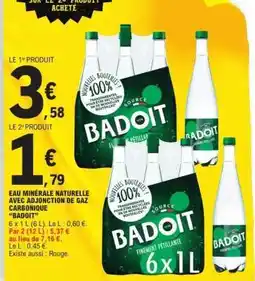 E.Leclerc Badoit offre