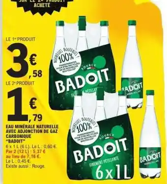 E.Leclerc Badoit offre