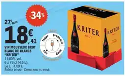 E.Leclerc KRITER Brut offre