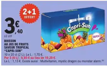 E.Leclerc CAPRI SUN offre
