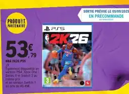 E.Leclerc NBA 2K26 PS5 offre