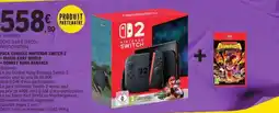 E.Leclerc PACK CONSOLE NINTENDO SWITCH 2 + MARIO KART WORLD + DONKEY KONG BANANZA offre